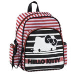 Σακίδιο Graffiti Hello Kitty Hidden Stripes Πολύχρωμη 188292 Μ24 x Π11 x Y30cm