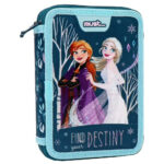 Κασετίνα διπλή γεμάτη Must Frozen Find your destiny Μπλε 563000