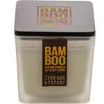 Αρωματικό κερί σόγιας Bamboo Heart & Home Ξύλο oud & Γεράνι 210gr - 276700503