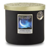 Αρωματικό κερί σόγιας Heart & Home με δυο φυτίλια Starry night 230gr - 2768210423