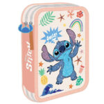 Κασετίνα Must Team διπλή γεμάτη Stitch Ροζ 564934