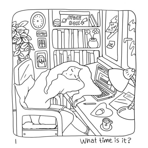 dreamscapes-coloring-book-what-time-is-it - Xartogonia