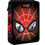 Κασετίνα Must Team διπλή γεμάτη Spiderman Eyes Κόκκινη 508558