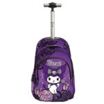 Σακίδιο Trolley Graffiti Kuromi Purple Laces Μωβ 252253