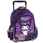 Σακίδιο trolley Graffiti Kuromi Purple Laces Μωβ 252263