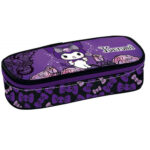 Κασετίνα Oval Graffiti Kuromi Purple Laces Μωβ 252343