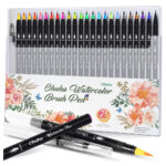 Ohuhu Watercolor Brush Markers Σετ 25 τμχ