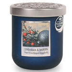 Αρωματικό κερί σόγιας Heart & Home Στολίδια & Μούρα 115gr - C01200426