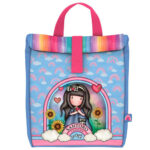 Τσαντάκι φαγητού χειρός Santoro Gorjuss Be Kind To Yourself Γαλάζιο 1203GJ04