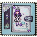 Σετ σημειωματάριο & σελιδοδείκτης Santoro Gorjuss A little more tea 1086GJ02