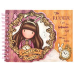 Διπλό σημειωματάριο σπιράλ Santoro Gorjuss Just One Second 1139GJ03