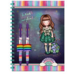 Σημειωματάριο σπιράλ Santoro Gorjuss Be kind to our planet 1212GJ03