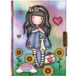 Σημειωματάριο με κούμπωμα Santoro Gorjuss Be Kind To Yourself 577GJ30